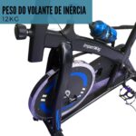 Bicicleta Ergométrica Spinning 13Kg Azul IWBES13AZ - 3