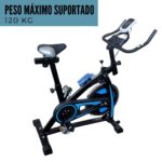 Bicicleta Ergométrica Spinning 13Kg Azul IWBES13AZ - 4
