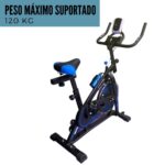 Bicicleta Ergométrica Spinning 13Kg Azul IWBES13AZ - 4