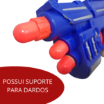 Kit Pistola Infantil Lança Dardos BW172 - 7