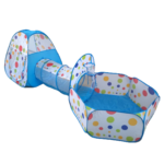 Barraca Infantil Com Piscina De Bolinha Azul BW158AZ - 1