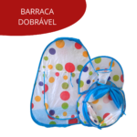 Barraca Infantil Com Piscina De Bolinha Azul BW158AZ - 7