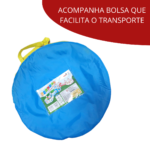 Barraca Infantil Com Piscina De Bolinha Azul BW158AZ - 6