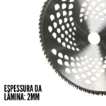 Lâmina Roçadeira 80 Dentes IWLR80 - 8