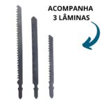 Kit Adaptador Serra Tico Tico Para Furadeira IWKSTT - 10