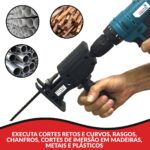 Kit Adaptador Serra Tico Tico Para Furadeira - IWKSTT - 4
