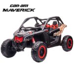 Mini UTV Elétrico Licenciado Can Am Maverick 12V Preto BW238PT - 1