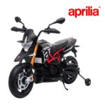 Mini Moto Elétrica Licenciada Aprilia Dorsoduro 900 Preta 12V BW234PT - 1