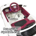 Mini Carro Elétrico 6V Branco BW240BR - 10