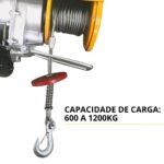 Guincho Elétrico Para Içamento De Cargas 600 a 1200kg IWGE600/1200 - 2