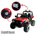 Mini UTV Elétrico 12V Vermelho BW241VM - 3