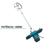 Misturador De Tinta E Argamassa 1300W IWMTA13 / EVMTA-13 - 3