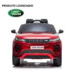 Mini Carro Elétrico Licenciado Land Rover Evoque Vermelho Brilho BW128VM - 3