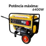 Gerador Gasolina 6400W IWGEG6400 - 4