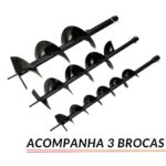 Perfurador De Solo 52CC Com 3 Brocas E Extensor IWPS3B2T52 - 4