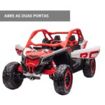 Mini UTV Elétrico Licenciado Can Am Maverick 24V Vermelho BW238VM - 6