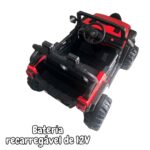 Mini UTV Elétrico 12V Vermelho BW241VM - 8