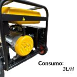 Gerador Gasolina 6400W IWGEG6400 - 8