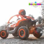 Mini UTV Elétrico Licenciado Can Am Maverick 24V Vermelho BW238VM - 8