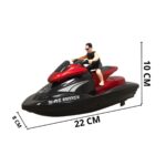 Moto Aquática Controle Remoto Vermelho BW257VM - 2