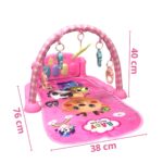 Tapete Infantil Piano Rosa BW264RS - 2