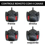 Moto Aquática Controle Remoto Vermelho BW257VM - 3