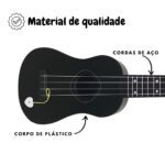 Guitarra Infantil 57CM Preto BW243PT - 3