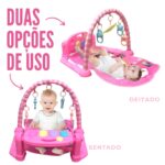 Tapete Infantil Piano Rosa BW264RS - 3