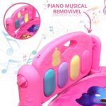 Tapete Infantil Piano Rosa BW264RS - 4