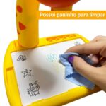 Mesa Mágica Com Projetor Infantil Amarelo BW251AM - 5