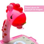 Mesa Mágica Com Projetor Infantil Rosa BW251RS - 7