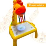 Mesa Mágica Com Projetor Infantil Amarelo BW251AM - 8