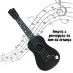 Guitarra Infantil 57CM Preto BW243PT - 9