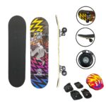 Skate 31” Shape Radical Com Kit De Proteção BW014KR - 1