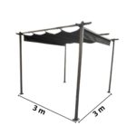 Gazebo Pergolado 3x3M IWGZP300 - 2