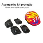 Skate 31” Shape Radical Com Kit De Proteção BW014KR - 3