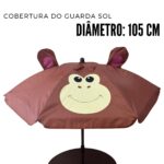Kit Cadeira, Mesa E Gurda-Sol Infantil Macaco BW289MAC - 3