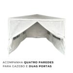 Gazebo Montável 3x6M IWGZM36BR - 4
