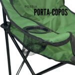 Cadeira Camping Dobrável Verde IWCDCVD - 5