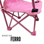 Cadeira Camping Infantil Porco BW290POR - 5