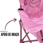 Cadeira Camping Infantil Porco BW290POR - 7