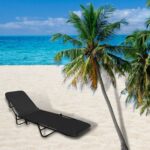 Cadeira Espreguiçadeira Textline Preto IWCET001PT - 10