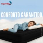 Colchão Queen Inflável Com Bomba Embutida 127V IWCQIB01 - 10