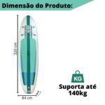 Stand up Inflável Com Assento Verde - IWSUI320VD - 2