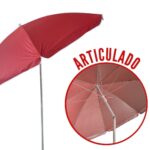 Guarda Sol Articulado 2,40m Vermelho IWGSA240VM - 3