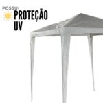 Gazebo Montável 2x2M Branco IWGZM2BR - 8