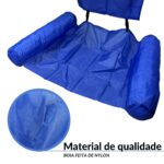 Cadeira Poltrona Boia Flutuante Azul IWCPBFAZ - 5
