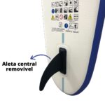 Prancha Inflável 243x57x7cm Azul IWPI243AZ - 5