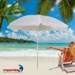 Guarda Sol 2,40M Branco IWGS240BR - 9