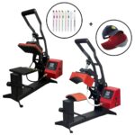 Prensa Térmica Sublimação 2x1 Boné e Caneta IWPTS2X1BC - 1